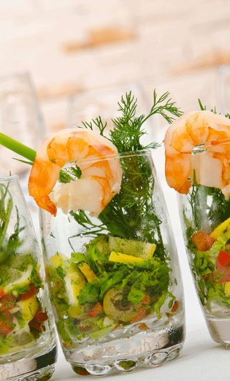 Mamsells Catering Bremen, Foto Teigteilchen gefüllt mit Tomatenzubereitung