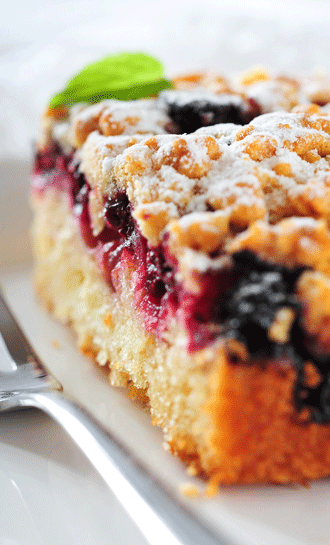 Mamsells Catering Bremen, Foto Bio Kirsch Streusel Kuchen zum anbeissen lecker